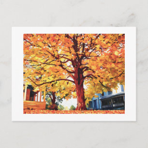 ÁRBOL MAJESTUOSO EN HIGH STREET tarjeta