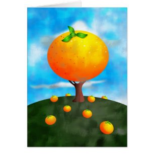 Árbol naranja