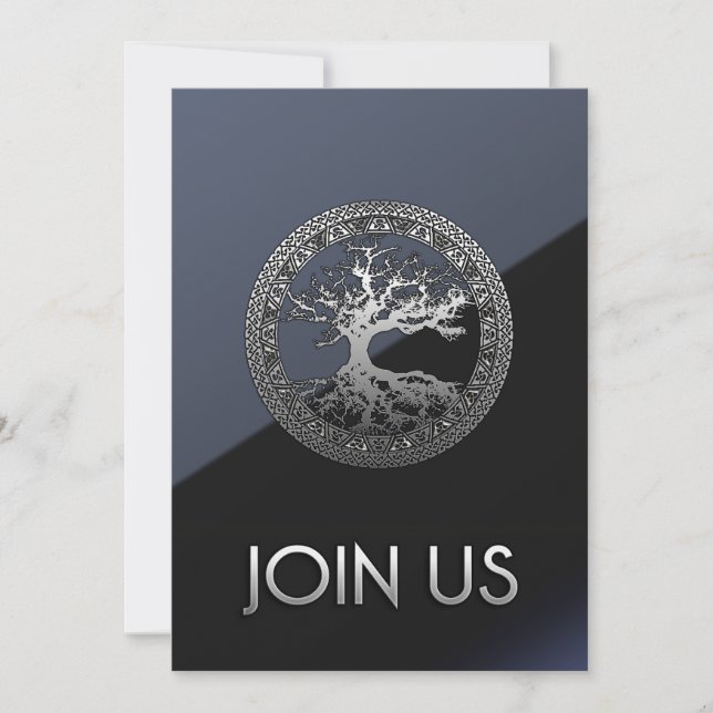 Árbol plateado de la vida (Anverso)