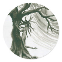 Árbol Sprite Pegatina Árbol Pegatina arte