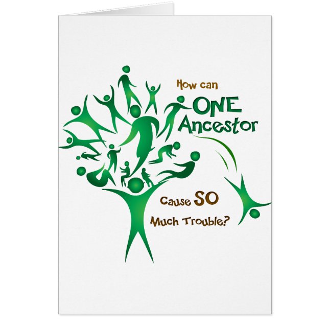 Árbol Un Ancestro (Frente)