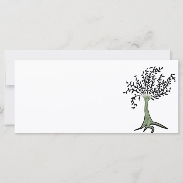 Árbol verde (Anverso)
