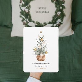 Árbol verde de los navidades | Feliz Navidad