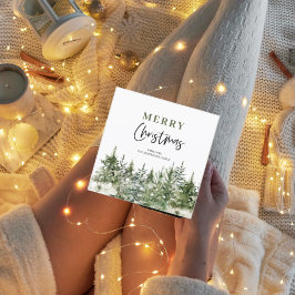 Árbol verde de los navidades | Feliz Navidad