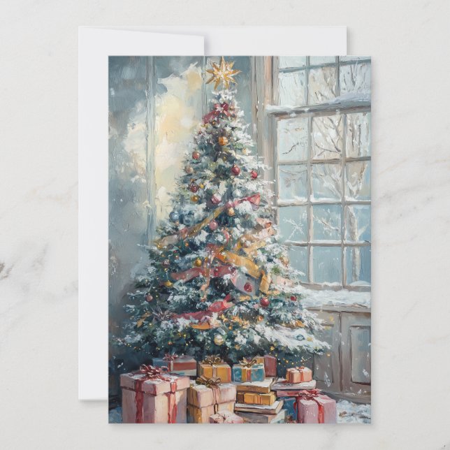 Árbol vintage de Navidad (Anverso)
