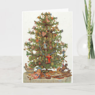Árbol vintage de Navidad
