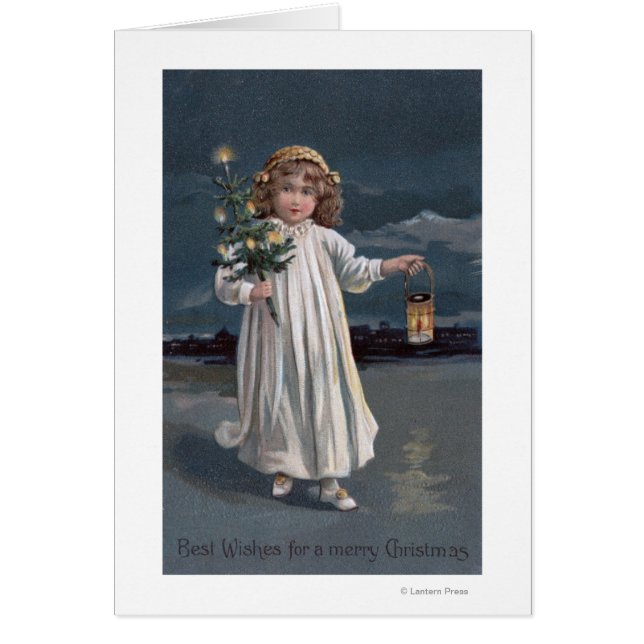 Árbol y linterna del chica (Frente)