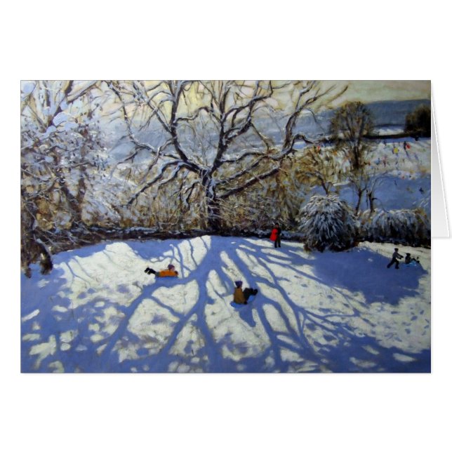 Árbol y tobogganers grandes Youlgreave (Anverso (Horizontal))