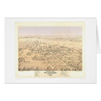 Arbolado, mapa panorámico del CA (1874A)