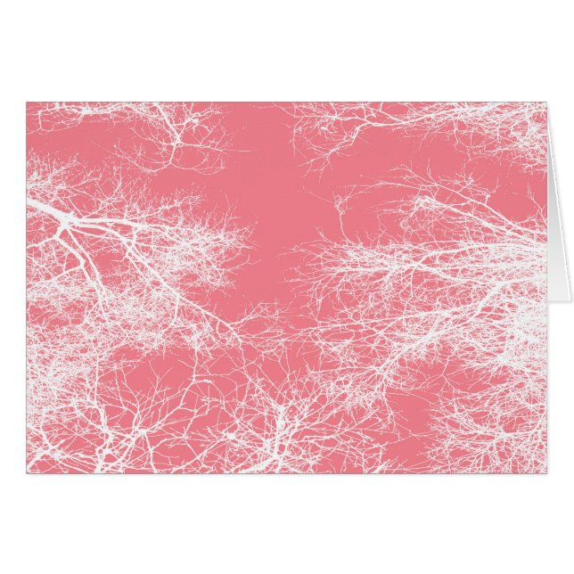 Árboles blancos y rosas (Anverso (Horizontal))