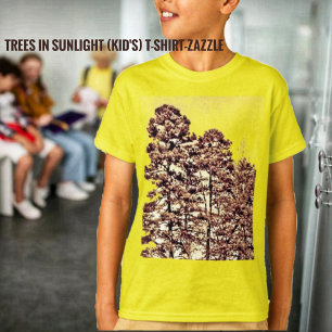 Árboles Con Camiseta De Niños Sunlight