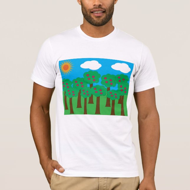 Árboles de Apple lanzan camiseta (Anverso)