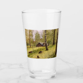 Árboles de aves en el campo sueco (Jansson)