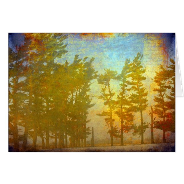 Árboles de invierno (Anverso (Horizontal))