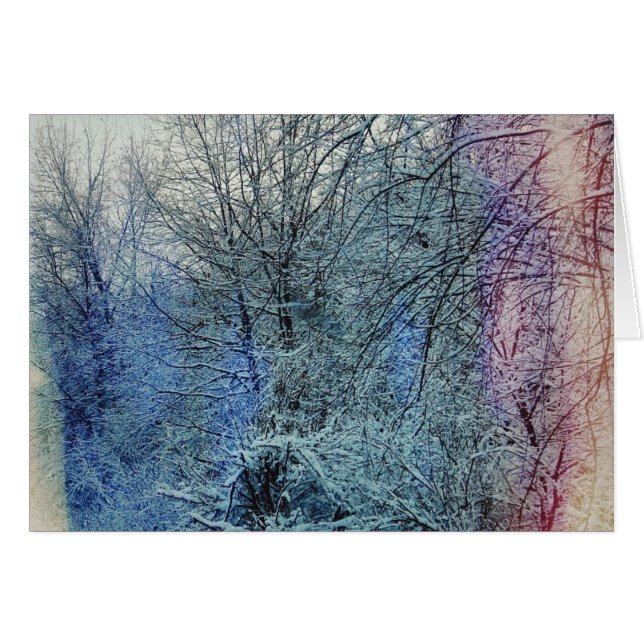 Árboles de invierno (Anverso (Horizontal))