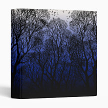Árboles de invierno 1" Binder