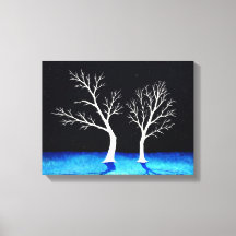 Árboles de invierno - Imprimir lienzo