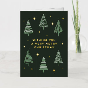 Árboles de Navidad alegres con Estrellas