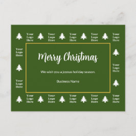 Árboles de Navidad blancos verdes de negocios Tu l