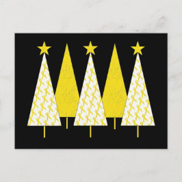 Árboles de Navidad - Cinta amarilla