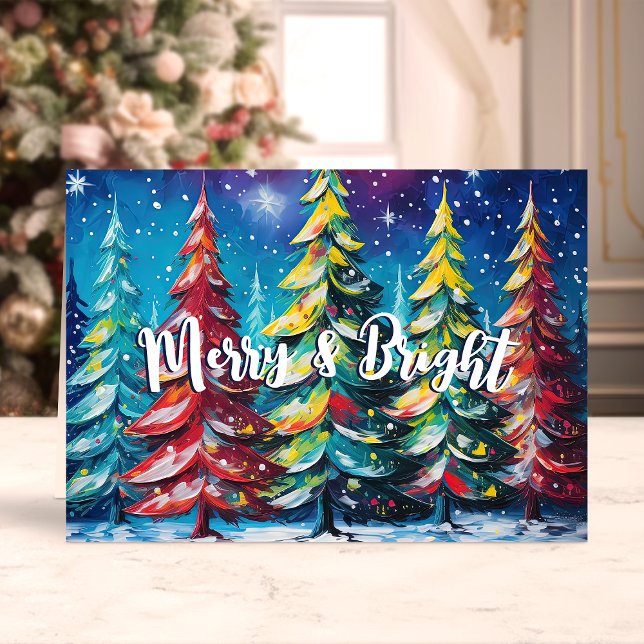 Árboles de Navidad Coloridos y Alegres (Subido por el creador)