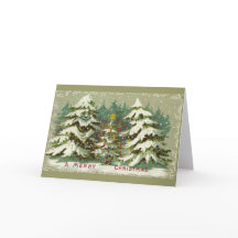 Árboles de Navidad de época