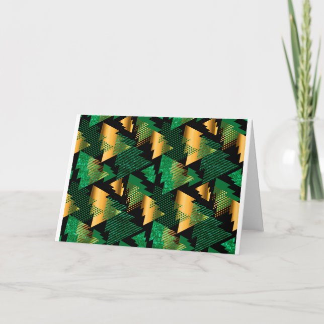 árboles de navidad de oro negro (Anverso)