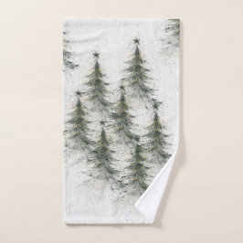 Árboles de Navidad en el bosque