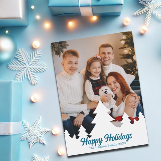 Árboles de Navidad Foto Tarjeta magnética de guión (Subido por el creador)