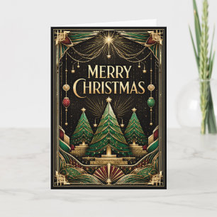 Árboles de Navidad glamurosos Art Déco