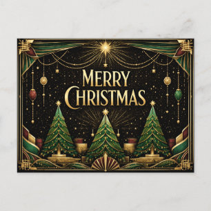 Árboles de Navidad glamurosos Art Déco