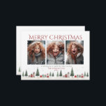 Árboles de Navidad minimalistas Regalos Festividad<br><div class="desc">Minimalistas Árboles de Navidad Regalos Festividades Tarjeta de Navidades Fotos con 3 de sus fotos favoritas! ¡Desee a sus amigos y familiares una agradable temporada de vacaciones con esta deliciosa carta! Póngase en contacto con nosotros en cedarandstring@gmail.com si necesita ayuda con el diseño o productos de coincidencia.</div>
