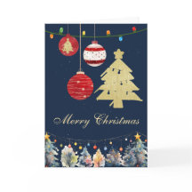 Árboles de Navidad modernos adornos de nieve