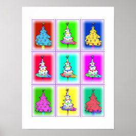 Árboles de Navidad: Póster