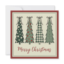 Árboles de Navidad Rústicos Personalizados