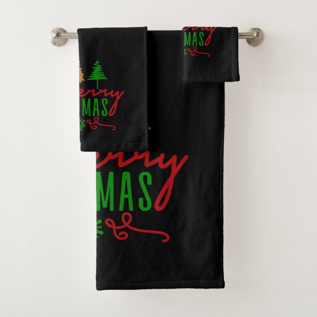 Árboles de Navidad Texto en Negro (In situ)