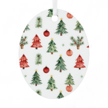 Árboles de Navidad y adornos