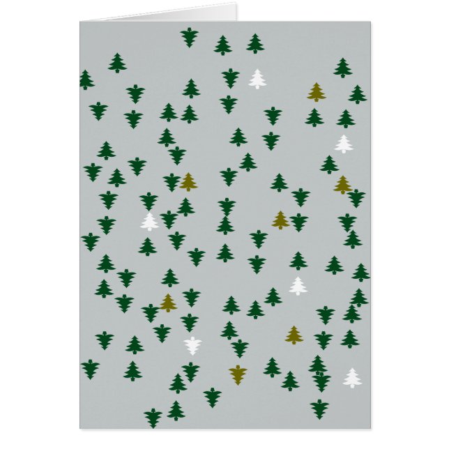 Árboles de pinos navideños (Frente)