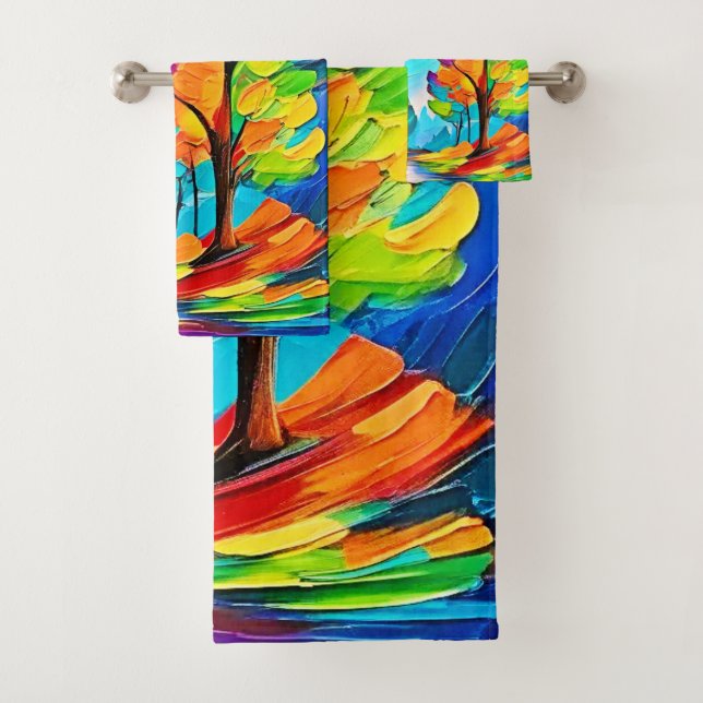 Árboles del arcoiris: Vivid Forest (In situ)