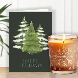 Árboles del bosque tema Navidad Personalizado