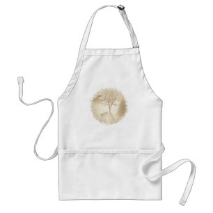 Árboles del mundo de la genealogía - delantal