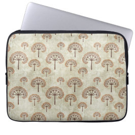 Árboles en bolsa electrónica de otoño