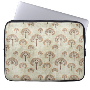 Árboles en bolsa electrónica de otoño