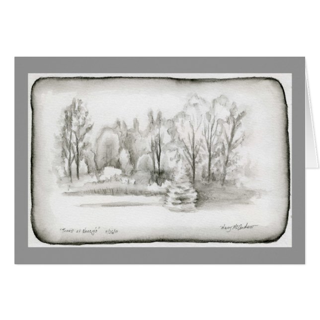 "Árboles en Nancy " (Anverso (Horizontal))