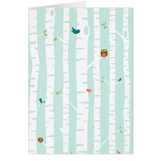 Árboles en primavera (Frente)