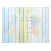 Árboles fantásticos alineados - Bloc de notas de 1