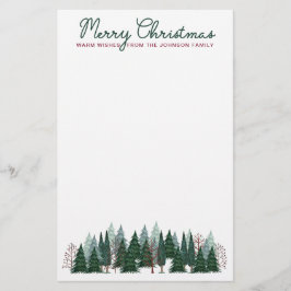 Árboles forestales | Fiesta de Navidad | Papelería