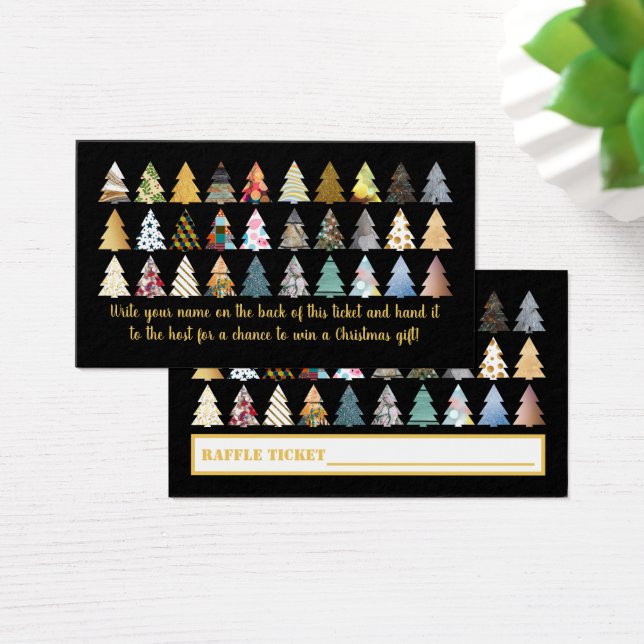 Árboles frutales, Fiesta Navidad Raffle Ticket (Escritorio)