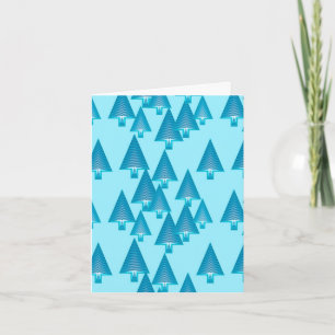 Árboles modernos metálicos de Navidad - azul cielo