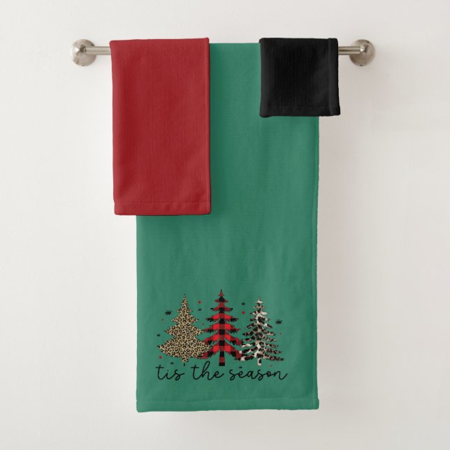 Árboles navideños de leopardo de la selva (In situ)